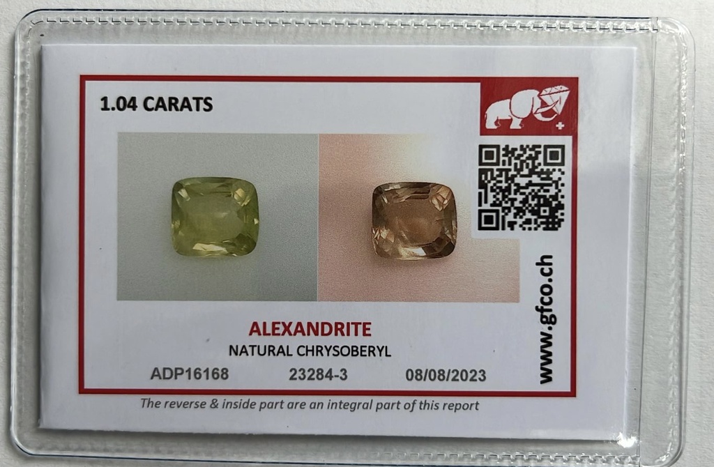Alexandrite 1.04 CRT